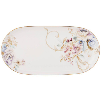 Блюдо овальное "ЗАВТРАК У КОРОЛЯ" 20,5 см (кор=60шт.) LEFARD 590-338