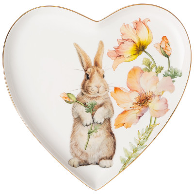 Тарелка "SENSE" сердце 21,5*2 см (кор=48шт.) LEFARD 590-436