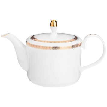 Чайный сервиз "CROWN" на 6 пер. 14 пр. 1000/350/300 мл золотой (кор=4наб.) LEFARD 590-456-4