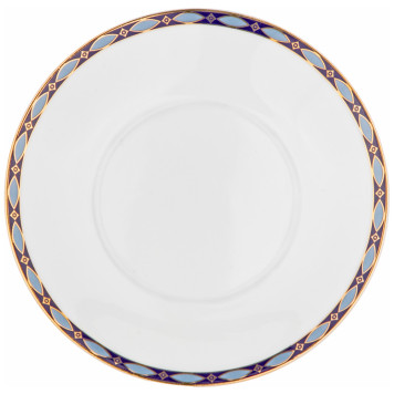 Чайный сервиз "GLAMOUR" на 6 пер. 14 пр. 1000/350/300 мл синий (кор=2наб.) LEFARD 590-463-3