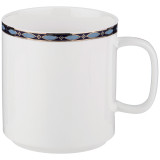 Кружка "GLAMOUR" 400 мл синяя (кор=36шт.) LEFARD 590-466