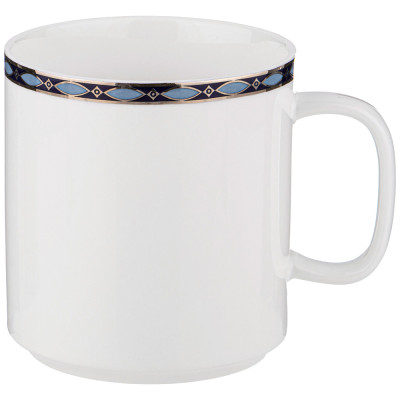 Кружка "GLAMOUR" 400 мл синяя (кор=36шт.) LEFARD 590-466