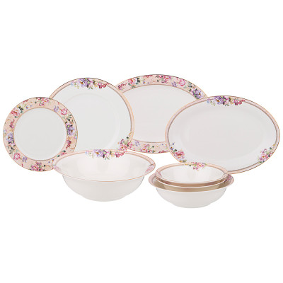 Сервиз столовый "ROMANCE" на 6 пер. 23 пр. (кор=2наб.) LEFARD 590-476