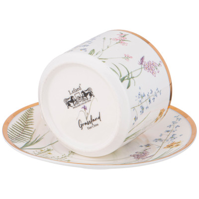 Чайная пара "GRASSLAND" 300 мл (кор=36наб.) LEFARD 590-485-3