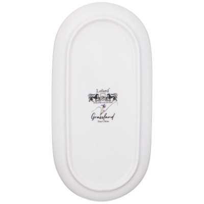 Блюдо овальное "GRASSLAND" 20,5 см (кор=60шт.) LEFARD 590-488-1