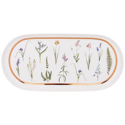 Блюдо "GRASSLAND" овальное 30,5 см (кор=36шт.) LEFARD 590-489