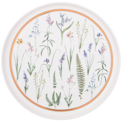 Тарелка обеденная "GRASSLAND" 23 см (кор=16шт.) LEFARD 590-490