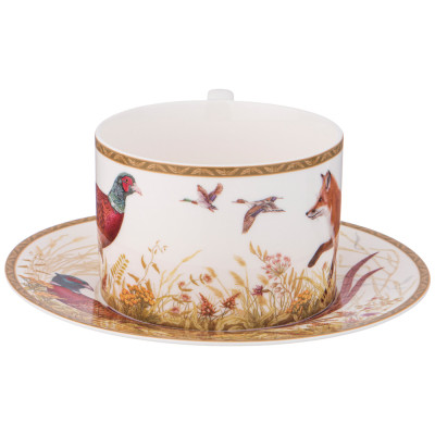 Чайная пара "ОХОТА" 300 мл (кор=36наб.) LEFARD 590-501-1