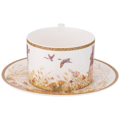 Чайная пара "ОХОТА" 300 мл (кор=36наб.) LEFARD 590-503-1