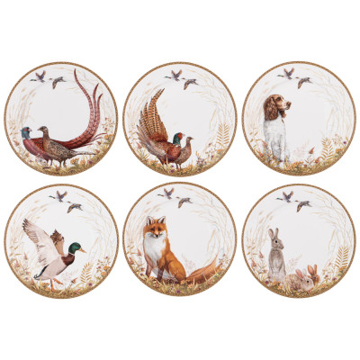 Сервиз столовый "ОХОТА" на 6 пер. 23 пр. (кор=1наб.) LEFARD 590-518-4