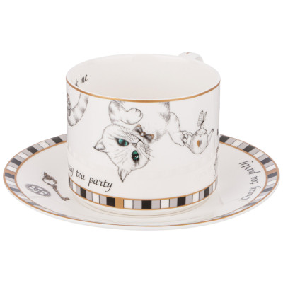 Чайная пара "WONDERLAND" 300 мл (кор=36наб.) LEFARD 590-524-1