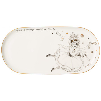 Блюдо овальное "WONDERLAND" 30,5 см (кор=36шт.) LEFARD 590-526