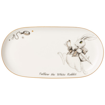 Блюдо овальное "WONDERLAND" 20,5 см (кор=36шт.) LEFARD 590-528