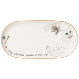 Блюдо овальное "WONDERLAND" 20,5 см (кор=36шт.) LEFARD 590-529