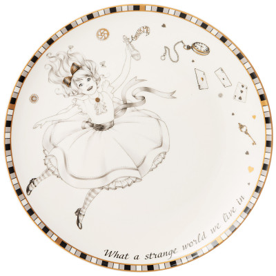 Тарелка закусочная "WONDERLAND" 20 см (кор=24шт.) LEFARD 590-531