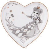 Тарелка "WONDERLAND" сердце 15*2 см (кор=72шт.) LEFARD 590-536
