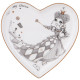 Тарелка "WONDERLAND" сердце 15*2 см (кор=72шт.) LEFARD 590-536