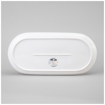 Блюдо овальное "СНЕЖНАЯ КОРОЛЕВА" 30,5 см (кор=36шт.) LEFARD 590-545-2