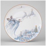 Тарелка обеденная "СНЕЖНАЯ КОРОЛЕВА" 25,5 см (кор=16шт.) LEFARD 590-548