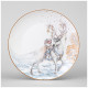 Тарелка закусочная "СНЕЖНАЯ КОРОЛЕВА" 20,5 см (кор=24шт.) LEFARD 590-550