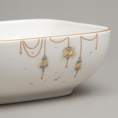 Салатник "СНЕЖНАЯ КОРОЛЕВА" 15*5,5 см (кор=48шт.) LEFARD 590-552-3