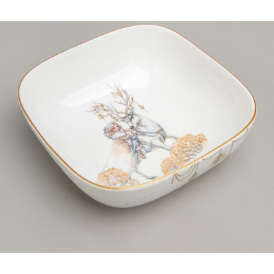 Салатник "СНЕЖНАЯ КОРОЛЕВА" 15*5,5 см (кор=48шт.) LEFARD 590-552