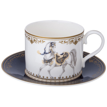 Чайный сервиз "HORSE CLUB" на 6 пер. 14 пр. 1000/350/300 мл (кор=4наб.) LEFARD 590-579-2