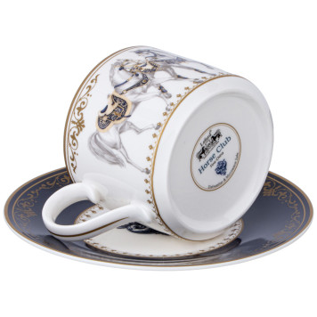 Чайный сервиз "HORSE CLUB" на 6 пер. 14 пр. 1000/350/300 мл (кор=4наб.) LEFARD 590-579-4