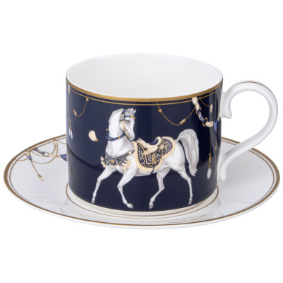 Чайный набор "HORSE CLUB" на 6 пер. 12 пр. 300 мл (кор=8наб.) LEFARD 590-580-1