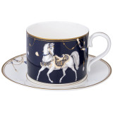 Чайная пара "HORSE CLUB" 300 мл (кор=36наб.) LEFARD 590-582