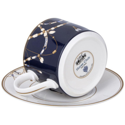 Чайная пара "HORSE CLUB" 300 мл (кор=36наб.) LEFARD 590-582-1