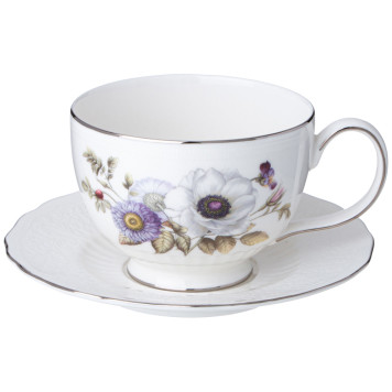 Чайный сервиз "BOUQUET" на 6 пер. 14 пр. 900/400/330 мл (кор=4наб.) LEFARD 590-597-2