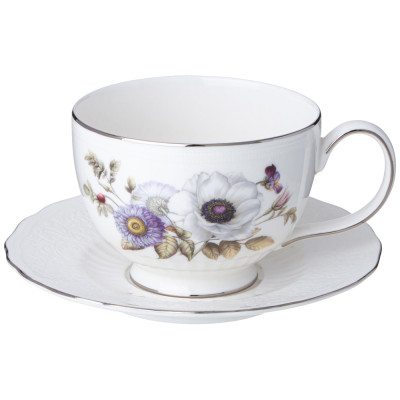 Чайный сервиз "BOUQUET" на 6 пер. 14 пр. 900/400/330 мл (кор=4наб.) LEFARD 590-597-2