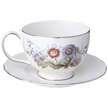 Чайный сервиз "BOUQUET" на 6 пер. 14 пр. 900/400/330 мл (кор=4наб.) LEFARD 590-597-5