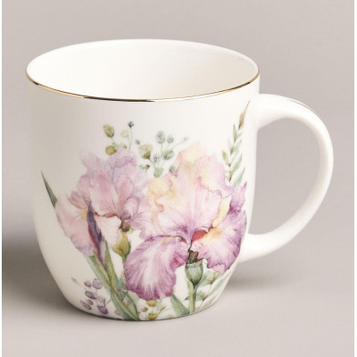 Кружка "IRISES" 370 мл (кор=36шт.) LEFARD 590-612