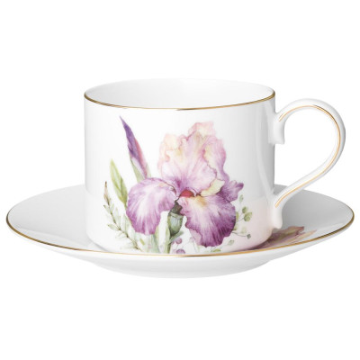 Чайный набор "IRISES" на 2 пер. 4 пр. 300 мл (кор=24наб.) LEFARD 590-613