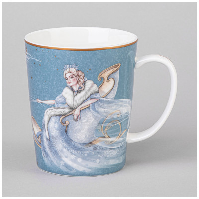 Кружка "СНЕЖНАЯ КОРОЛЕВА" 400 мл (кор=24шт.) LEFARD 590-619