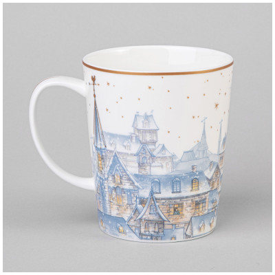 Кружка "СНЕЖНАЯ КОРОЛЕВА" 400 мл (кор=24шт.) LEFARD 590-621-1