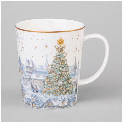 Кружка "СНЕЖНАЯ КОРОЛЕВА" 400 мл (кор=24шт.) LEFARD 590-621