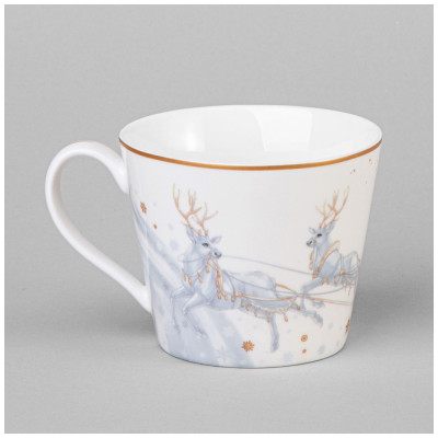 Чайная пара "СНЕЖНАЯ КОРОЛЕВА" 300 мл (кор=36наб.) LEFARD 590-624-4