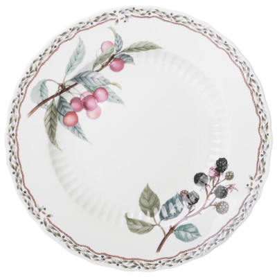 Набор тарелок обеденных "FRUIT GARDEN" 2 шт. 25,5 см (кор=16наб.) LEFARD 590-648-1