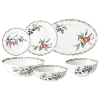 Сервиз обеденный "FRUIT GARDEN" на 6 пер. 23 пр. (кор=1наб.) LEFARD 590-651