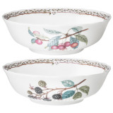 Набор салатников "FRUIT GARDEN" 17,5*5,5 см 2 шт. 656 мл (кор=24наб.) LEFARD 590-656