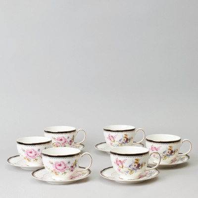 Чайный набор "NOSTALGIE" на 6 пер. 12 пр. 260 мл LEFARD 590-663-2