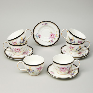 Чайный набор "NOSTALGIE" на 6 пер. 12 пр. 260 мл LEFARD 590-663