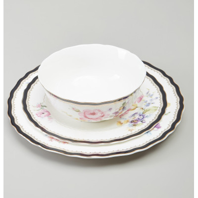 Сервиз обеденный "NOSTALGIE" на 6 пер. 23 пр. (кор=1наб.) LEFARD 590-672-1