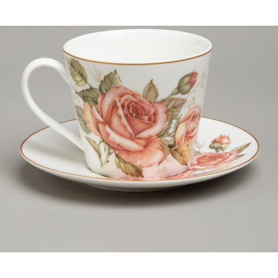 Чайная пара "КОРЕЙСКАЯ РОЗА" 300 мл (кор=36шт.) LEFARD 590-675-3