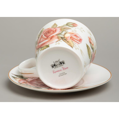 Чайный набор "КОРЕЙСКАЯ РОЗА" на 2 пер. 4 пр. 300 мл (кор=24наб.) LEFARD 590-676-6