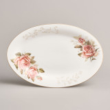 Блюдо овальное "КОРЕЙСКАЯ РОЗА" 30 см (кор=36шт.) LEFARD 590-677