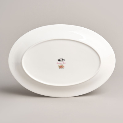 Блюдо овальное "КОРЕЙСКАЯ РОЗА" 30 см (кор=36шт.) LEFARD 590-677-3